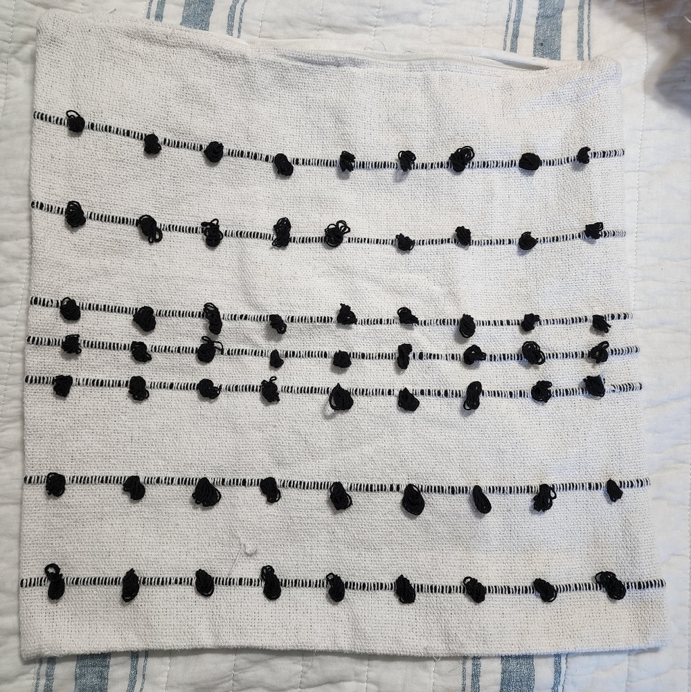 Farmhouse throw pillow cover